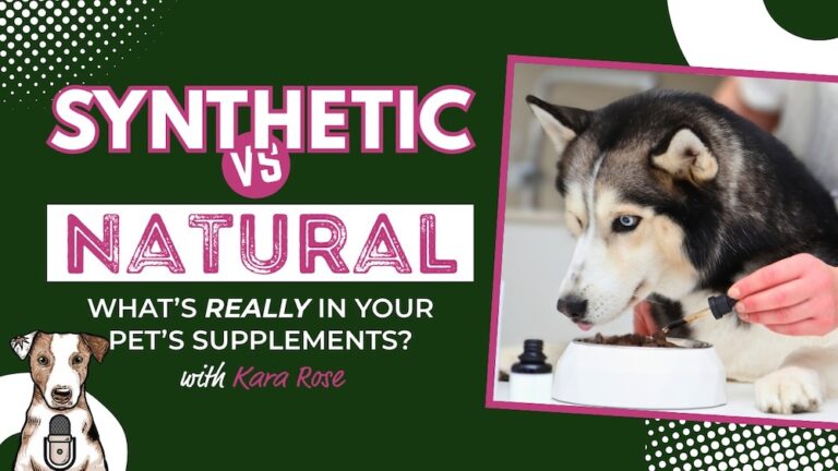 Synthetic vitamins in pet supplements synthetic vs natural vitamins and minerals your natural dog podcast