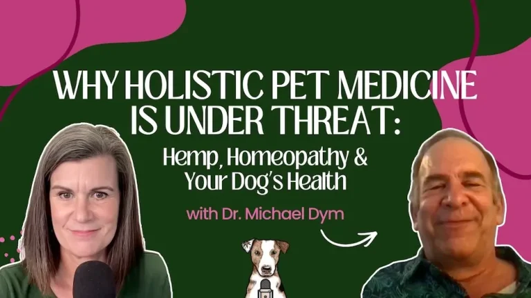 holistic pet medicine under attack with podcast guest Dr. Michael Dym